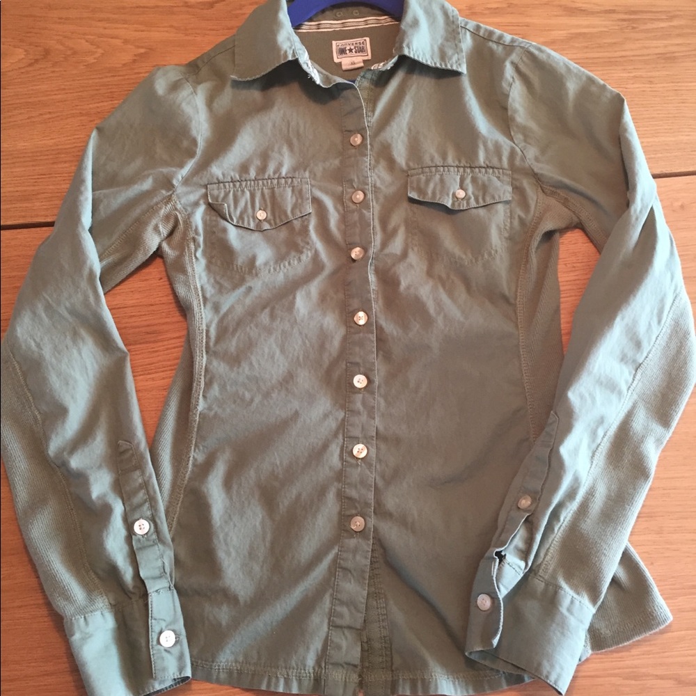 ⭐️ Converse Allstar button down, size XS